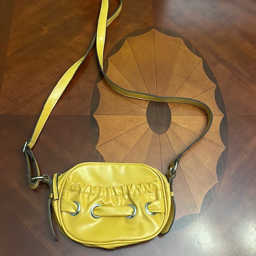 Yellow crossbody